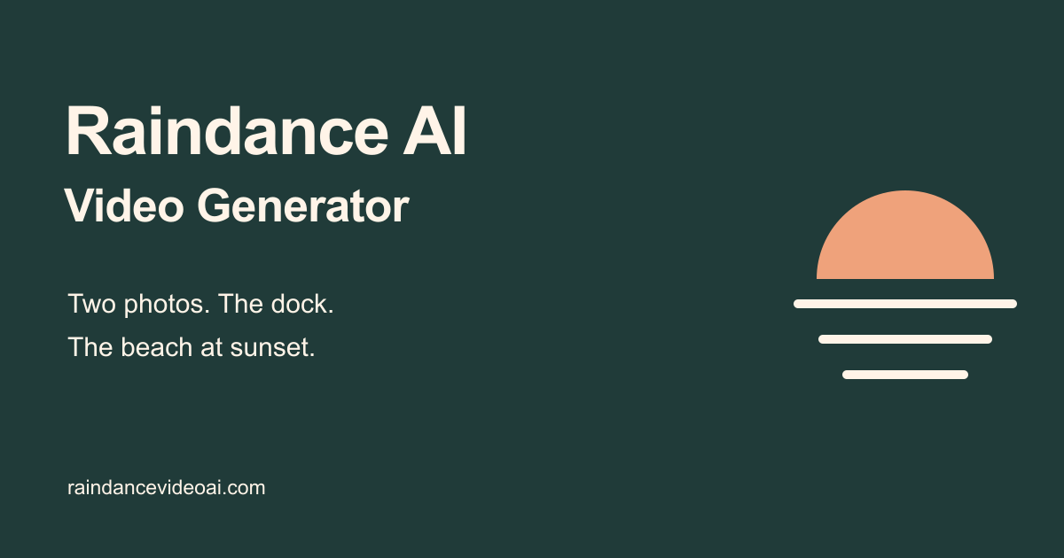 Raindance AI Video Generator screenshot 1
